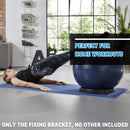 Yoga Ball Stabilizing Base Non Slip Fitness Accessory for Yoga Pilates Exercise