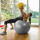 Explosion-Proof Thickened Inflatable Yoga Ball Massage Fitness Stability Ball - Purple - 65cm