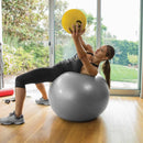 Explosion-Proof Thickened Inflatable Yoga Ball Massage Fitness Stability Ball - Purple - 75cm