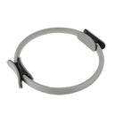 6 Colours Pilates Yoga Ring Magic Circle Fitness Equipment for Toning Slim Legs - Grey