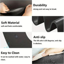 Yoga Mat Dance Mat Sports and Fitness Jump Rope Mat for Men and Women Exercise - Blue