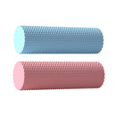 EVA Foam Yoga Massage Roller Solid Pilates Fitness Column for Muscle Recovery - Pink