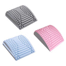 Ergonomic Neck and Back Support Stretcher for Relaxation and Posture - Pink