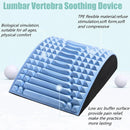 Ergonomic Neck and Back Support Stretcher for Relaxation and Posture - Pink