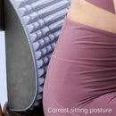 Ergonomic Neck and Back Support Stretcher for Relaxation and Posture - Pink