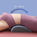 Ergonomic Neck and Back Support Stretcher for Relaxation and Posture - Pink