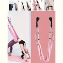 Air Yoga Rope Elastic Stretch Belt Inversion Training Strap Handstand Fitness - Blue