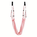 Air Yoga Rope Elastic Stretch Belt Inversion Training Strap Handstand Fitness - Pink