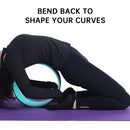 3PCS Yoga Wheel Pilates Set Non Slip For Back Stretching Yoga Pilates Fitness