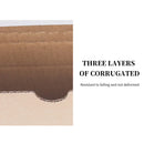 20PCS Corrugated Cardboard Boxes 2 Sizes for Ecommerce Storage Packing Sturdy - 145 x 85 x 105mm