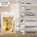 100X Bulk Clear Resealable PE Plastic Zip Bags - 22*32cm 100PCS