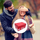 10PCS Corrugated Cardboard Boxes Zipper Closure Sturdy For Shipping Packaging - Red