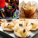 1000PCS Grease-proof Cupcake Liners Muffin Cup Cake Paper Cup Large - Cowhide