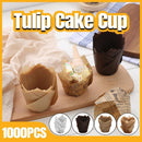1000PCS Grease-proof Cupcake Liners Muffin Cup Cake Paper Cup Large - Cowhide