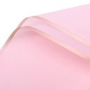 100PCS Waterproof Flower Gift Wrapping Paper Florist Bouquet Craft Packaging - Pink