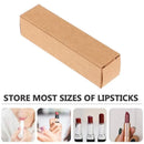 100PCS Empty Lip Balm Tube Packaging Carton Box Lipstick DIY Paper Case 2.8-3.1 - Black-2.8x2.8x8.5cm