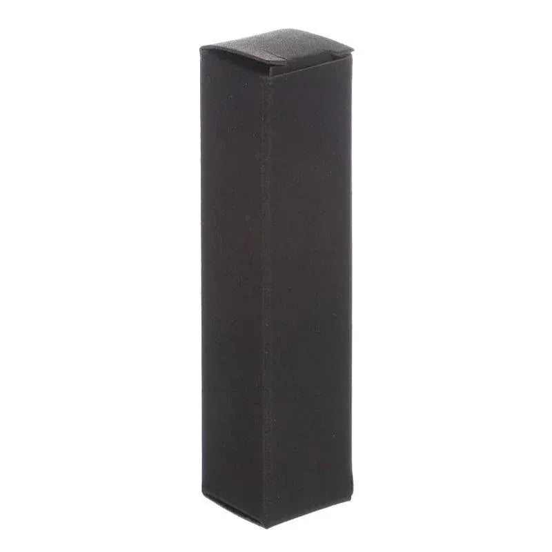 100PCS Empty Lip Balm Tube Packaging Carton Box Lipstick DIY Paper Case 2.8-3.1 - Black-2.8x2.8x8.5cm