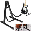 Folding Guitar Stand Floor Rack Electric Acoustic Bass Gig Holder Rack Portable