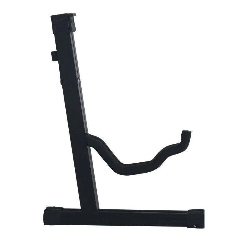 Folding Guitar Stand Floor Rack Electric Acoustic Bass Gig Holder Rack Portable