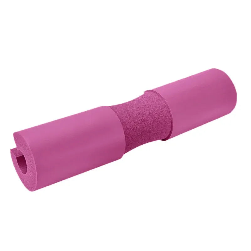 Squat Pad Barbell for Squats Lunges Hip Thrusts Neck Shoulder Protective Support - Pink