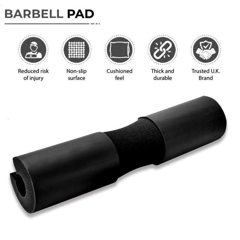 Squat Pad Barbell for Squats Lunges Hip Thrusts Neck Shoulder Protective Support - Red