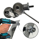 Electric Drill Plate Cutter Sheet Metal Nibbler Precise Cutting Shears Cutter