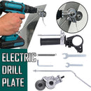 Electric Drill Plate Cutter Sheet Metal Nibbler Precise Cutting Shears Cutter