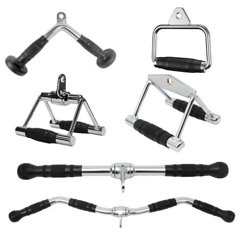 Rotating Close Grip Triangle Handle - Cable Pulley Attachment (1 Piece)