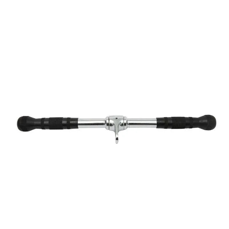 Revolving Straight Bar - Cable Pulley Attachment Curl Bar (1 Piece)