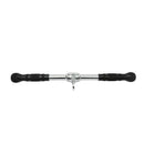 Revolving Straight Bar - Cable Pulley Attachment Curl Bar (1 Piece)