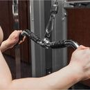 Revolving Straight Bar - Cable Pulley Attachment Curl Bar (1 Piece)