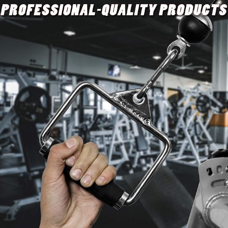 Revolving Straight Bar - Cable Pulley Attachment Curl Bar (1 Piece)
