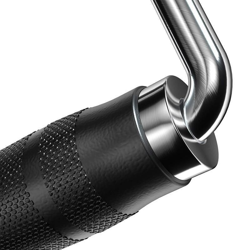 EZ Curl Pull-Down Bar - Cable Pulley Attachment LAT Bar (1 Piece)