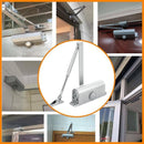 Hydraulic Automatic Door Closer with Adjustable Closing Speed, Soft Close - 1 Pc