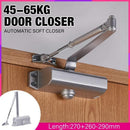 Hydraulic Automatic Door Closer with Adjustable Closing Speed, Soft Close - 1 Pc