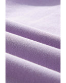 Phalaenopsis Mineral Wash Colorblock Arm Patchwork Oversize Top - M