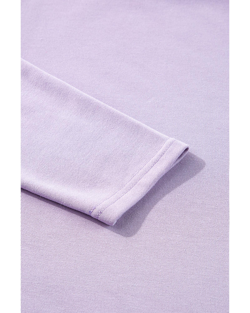 Phalaenopsis Mineral Wash Colorblock Arm Patchwork Oversize Top - M