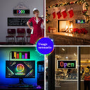 Programmable LED Matrix Panel Flexible Screen IP65 with APP Control 70*173mm
