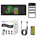 Programmable LED Matrix Panel Flexible Screen IP65 with APP Control 70*173mm
