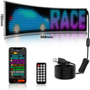 Programmable LED Matrix Panel Flexible Screen IP65 with APP Control 192*898mm