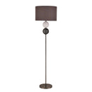 Murano Floor Lamp - Brass/Pewter