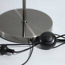 Murano Floor Lamp - Brass/Pewter