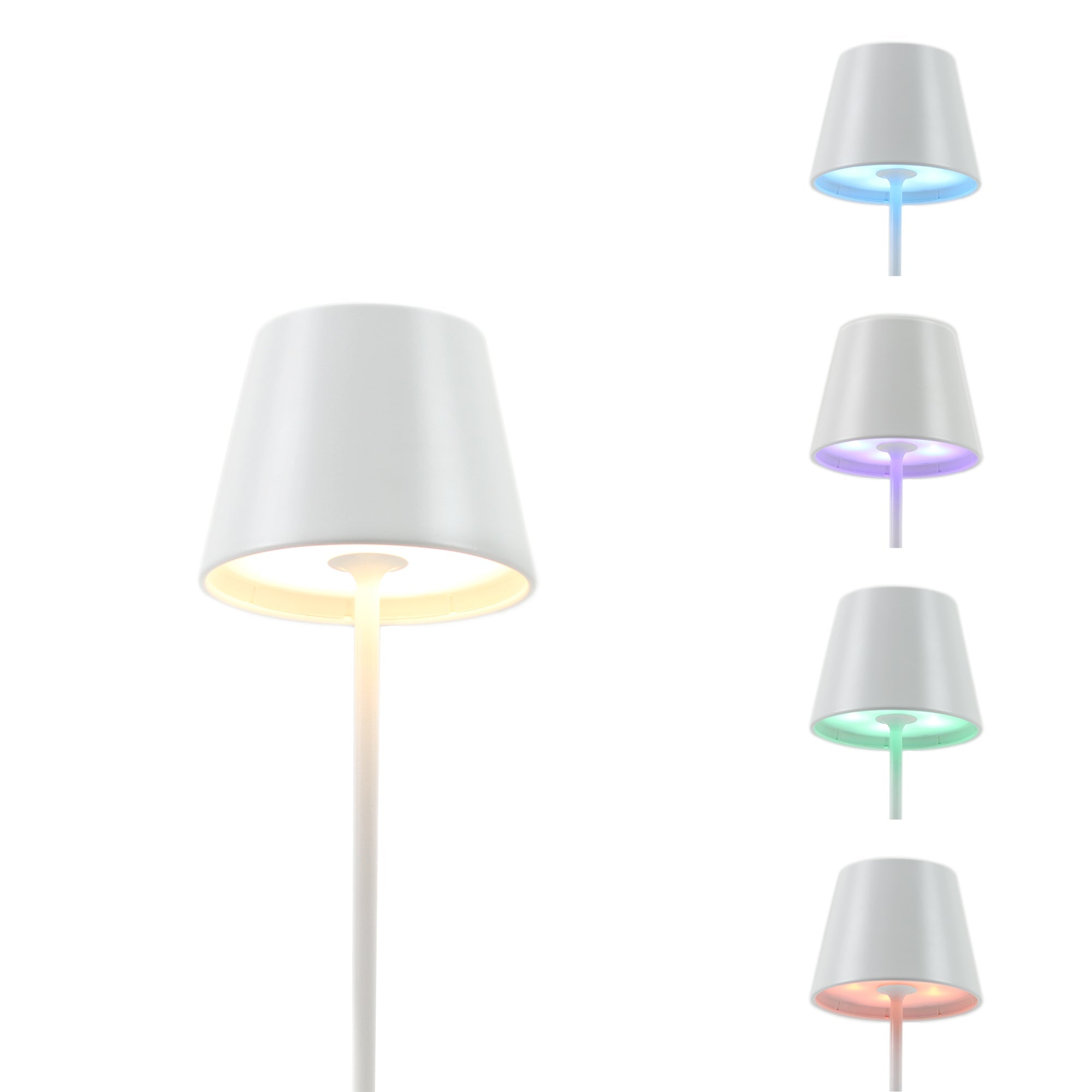 Enoki Portable RGB Table Lamp - White