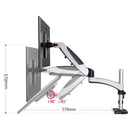Adjustable Desktop Monitor Stand - Rotating