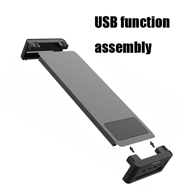 Enhanced Desktop Monitor with Built-in Storage Base