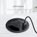 Multi-Function Desktop Power Grommet Hub