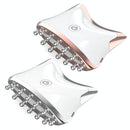 Colour Light Meridian Dredging Massager Sm-2102 - White Gold