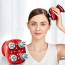 Electric Scalp Massager Multifunctional Vibration Therapy - White