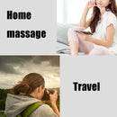 Vibrating Infrared Heat Massage Belt - White