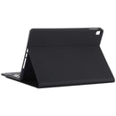 Bluetooth Tablet Case For Ipad 10.2 / Ipad Air 2019 With Touch Pad & Backlight & Pen Holder - Detachable Microfiber Leather - Black